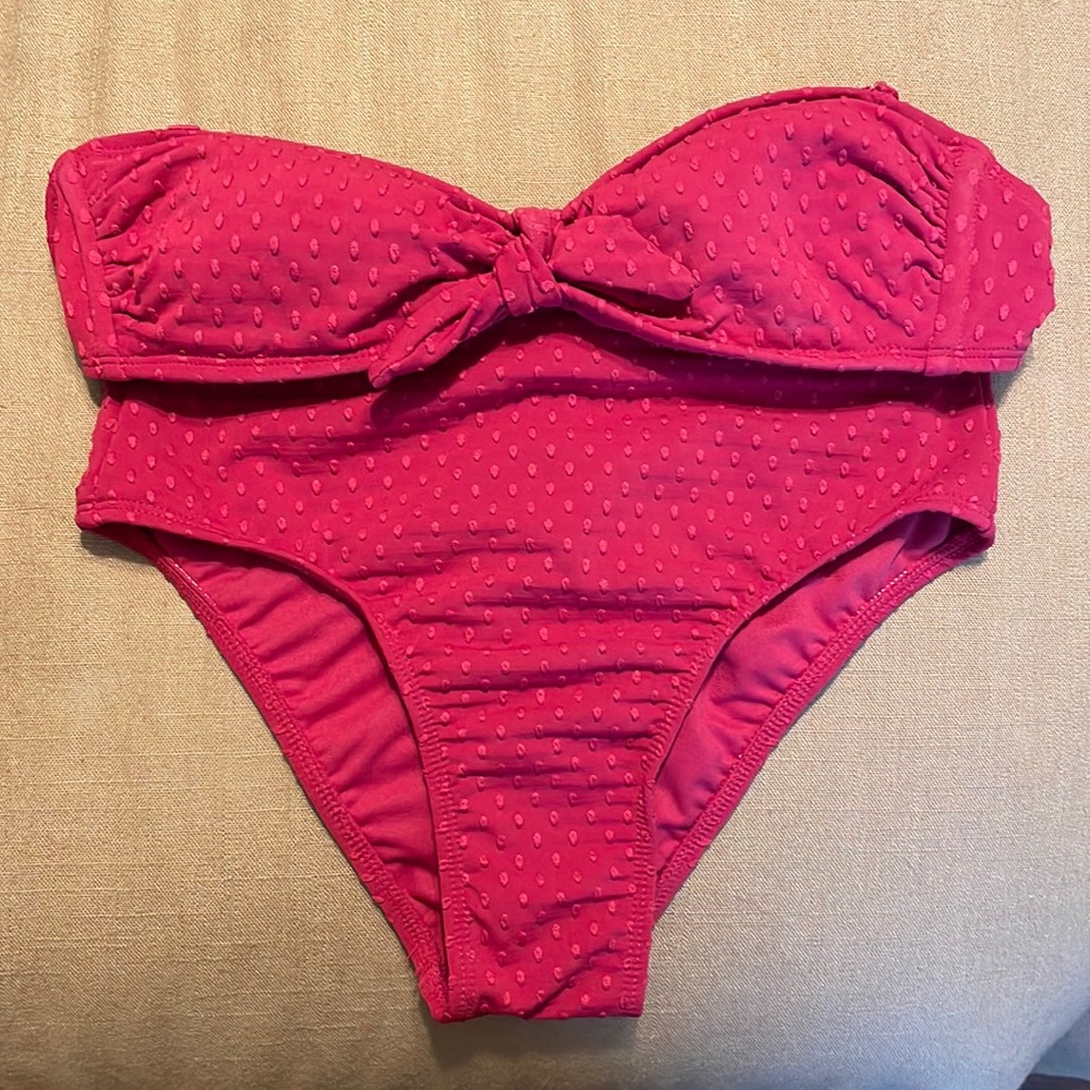High waisted bikini set